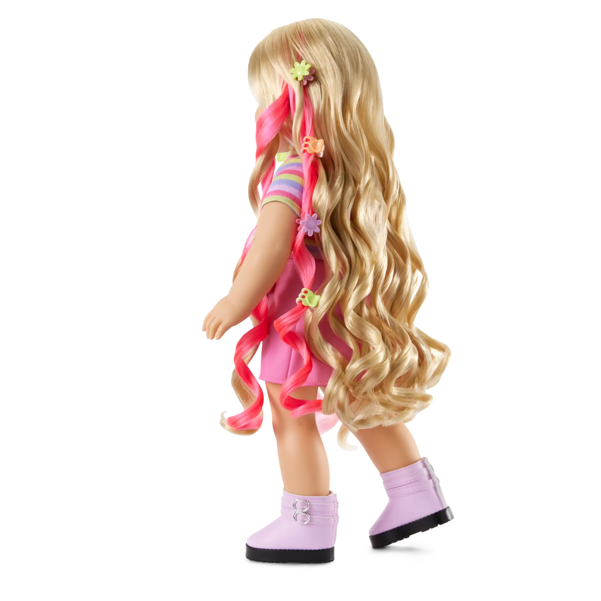 Long Hair Looks By Truly Me 18-Inch Doll #133 & Hair Accessories - Image 6