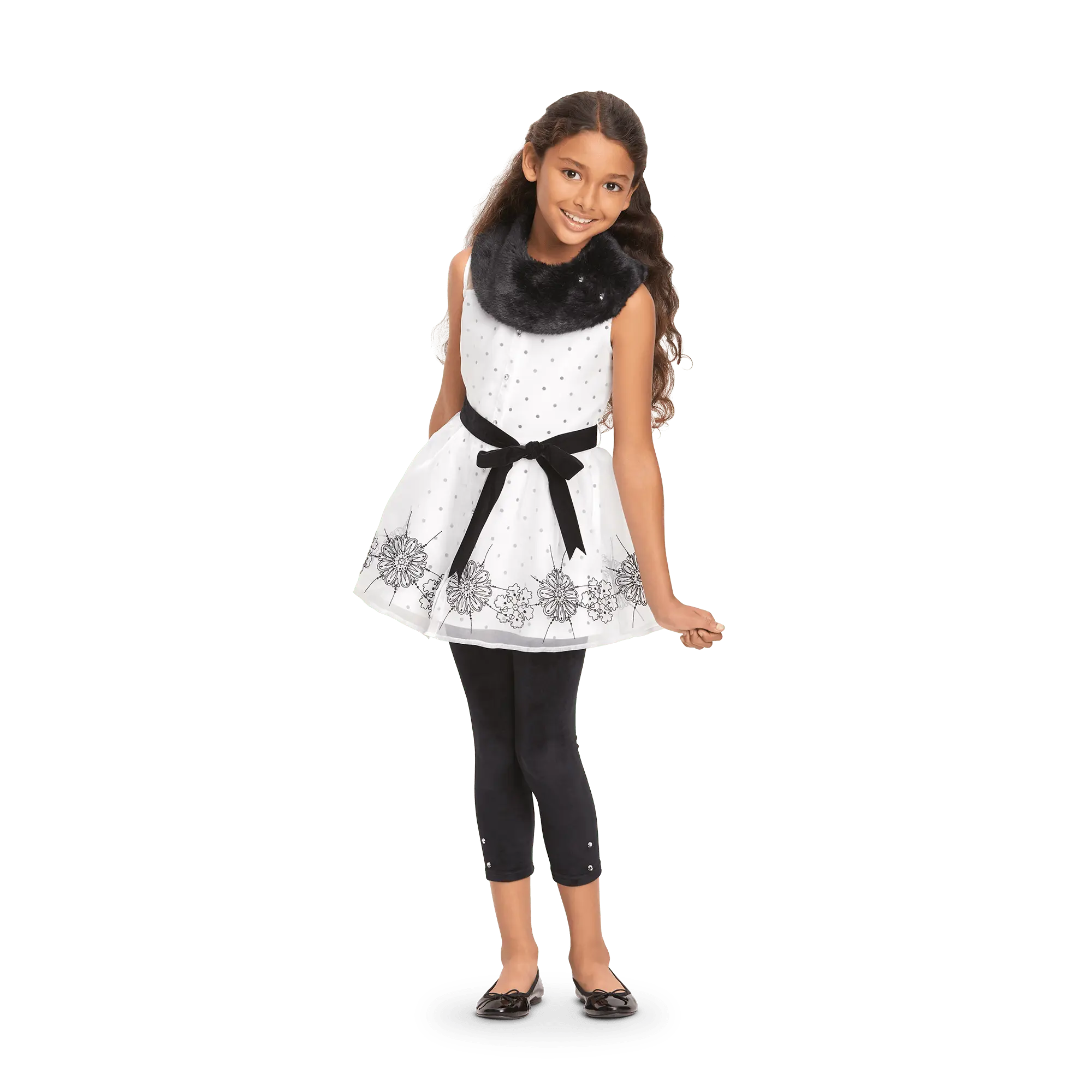 Let It Snow Tunic For Girls