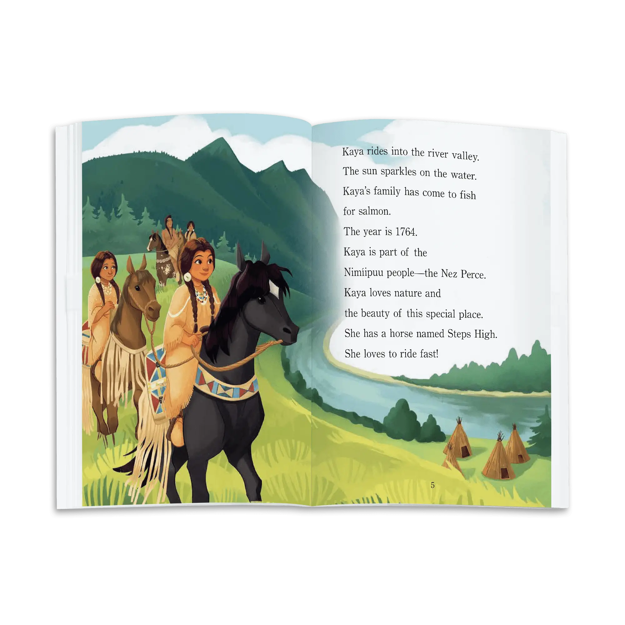 Step Into Reading Step 3 Book: Kaya Rides To The Rescue (Historical Characters) - Image 2
