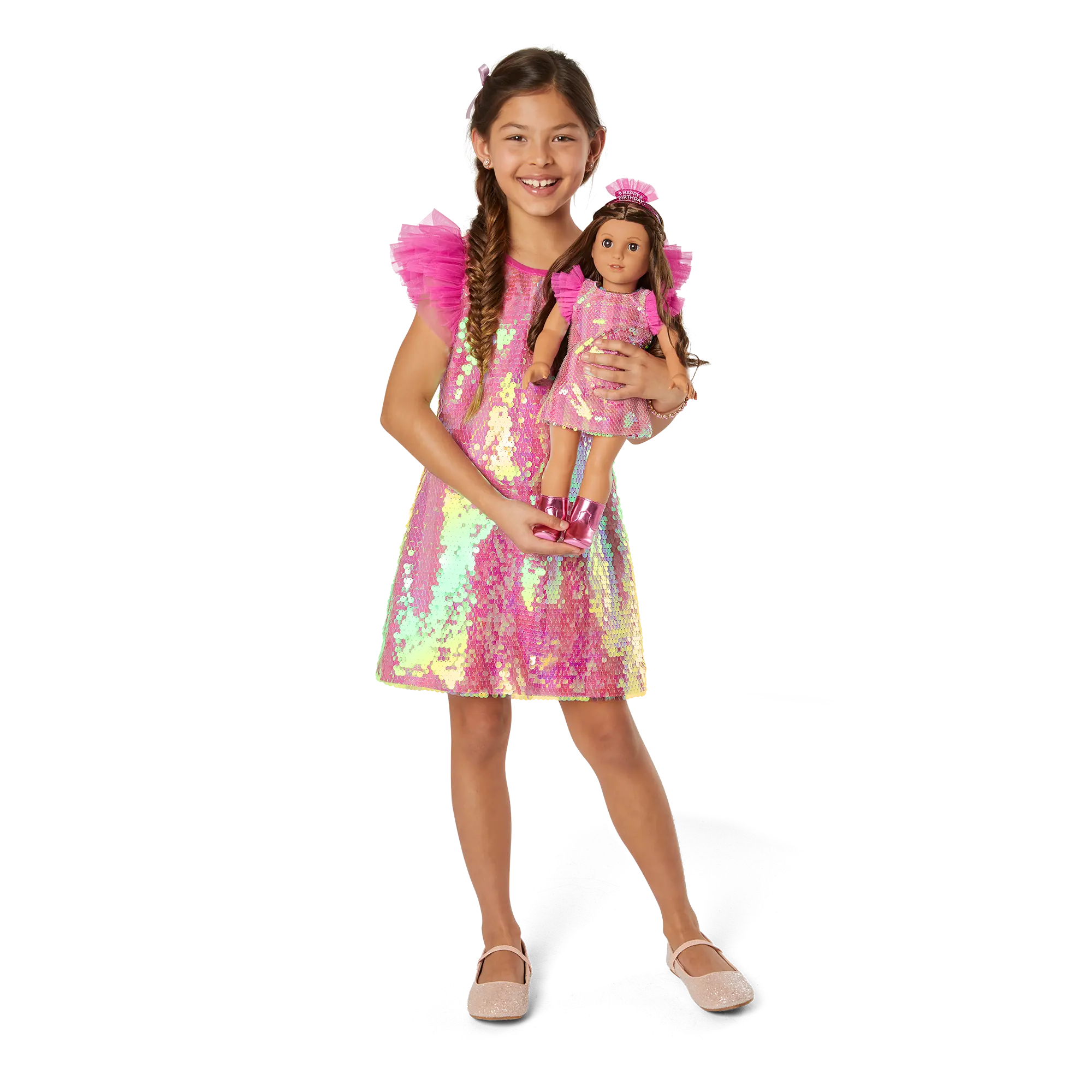Happy Birthday To You Dresses For Girls & 18-Inch Dolls