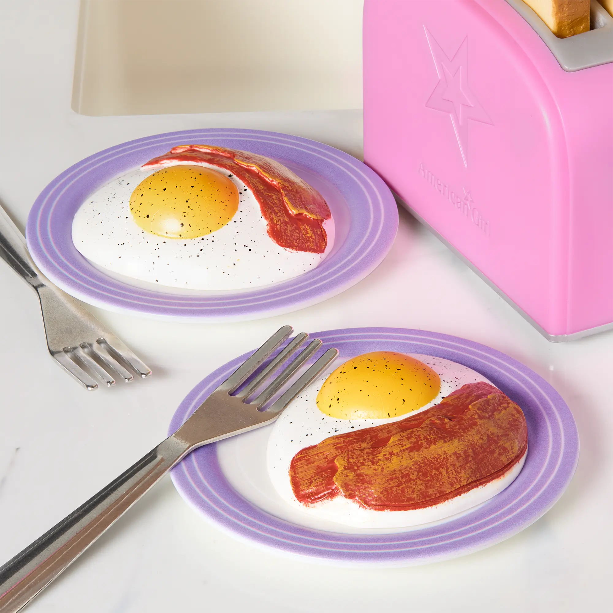 Breakfast For Two Set For 18-Inch Dolls - Image 4