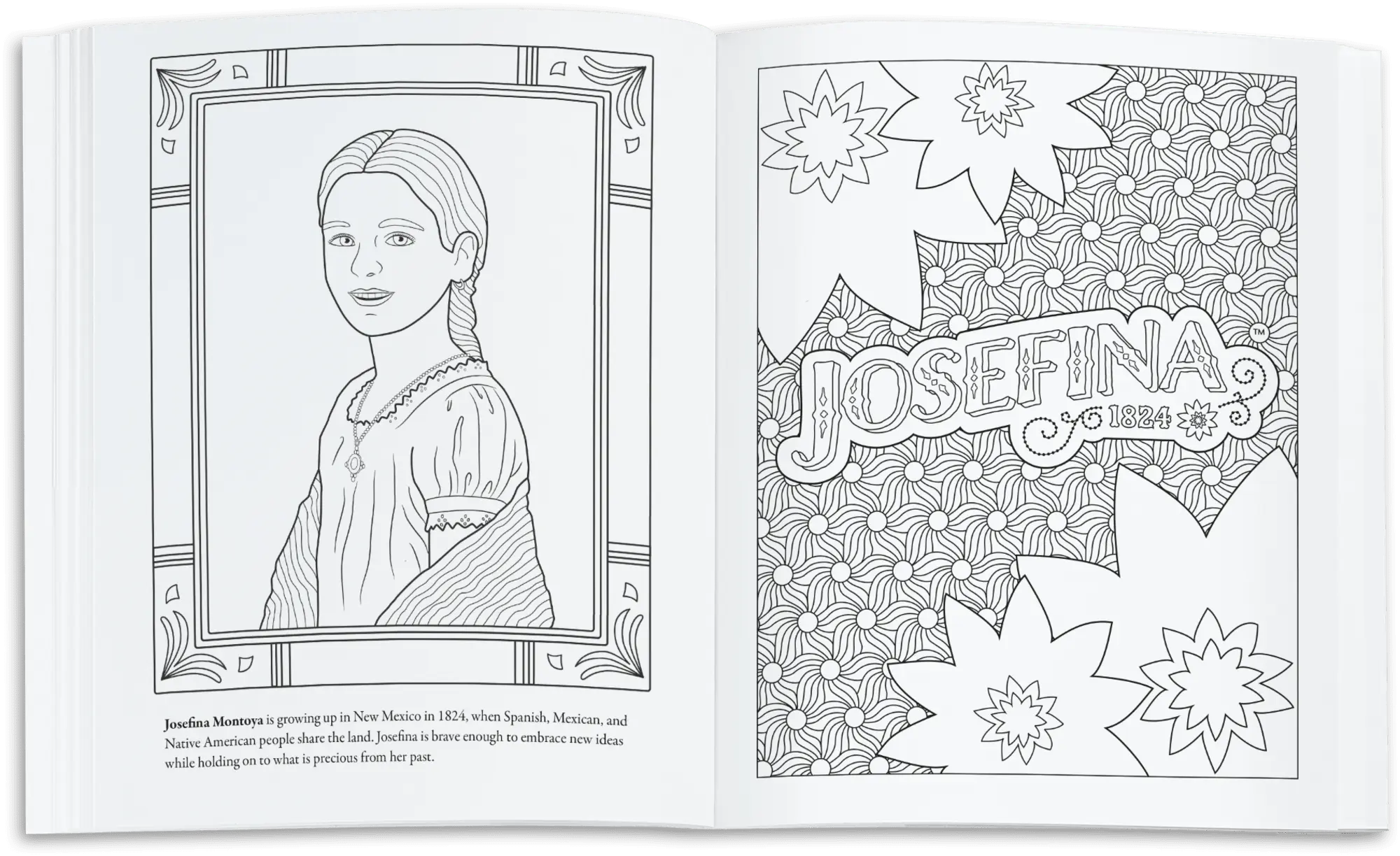 American Girl Coloring Journal - Image 4