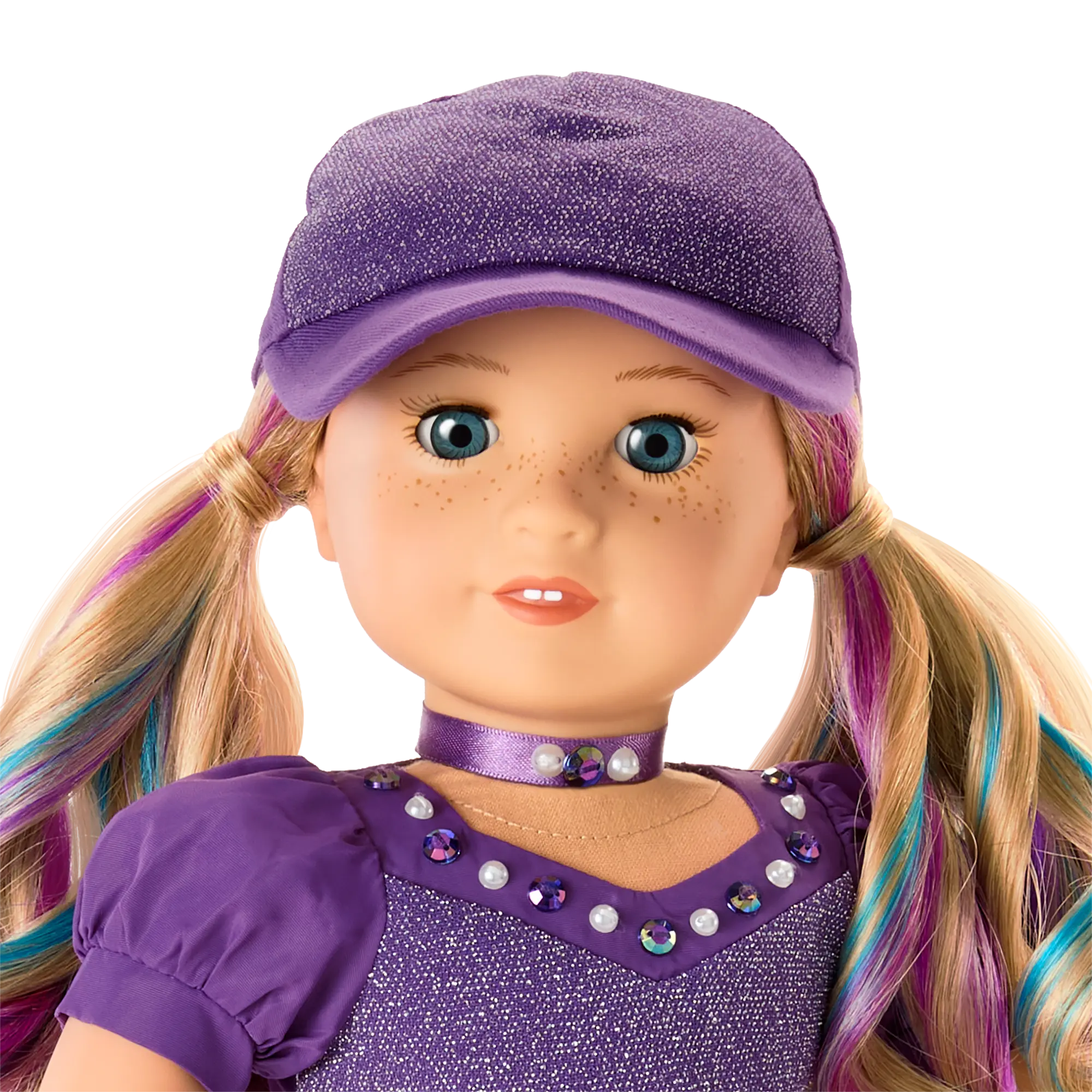 June Exquisite Alexandrite Outfit For 18-Inch Dolls - Image 4