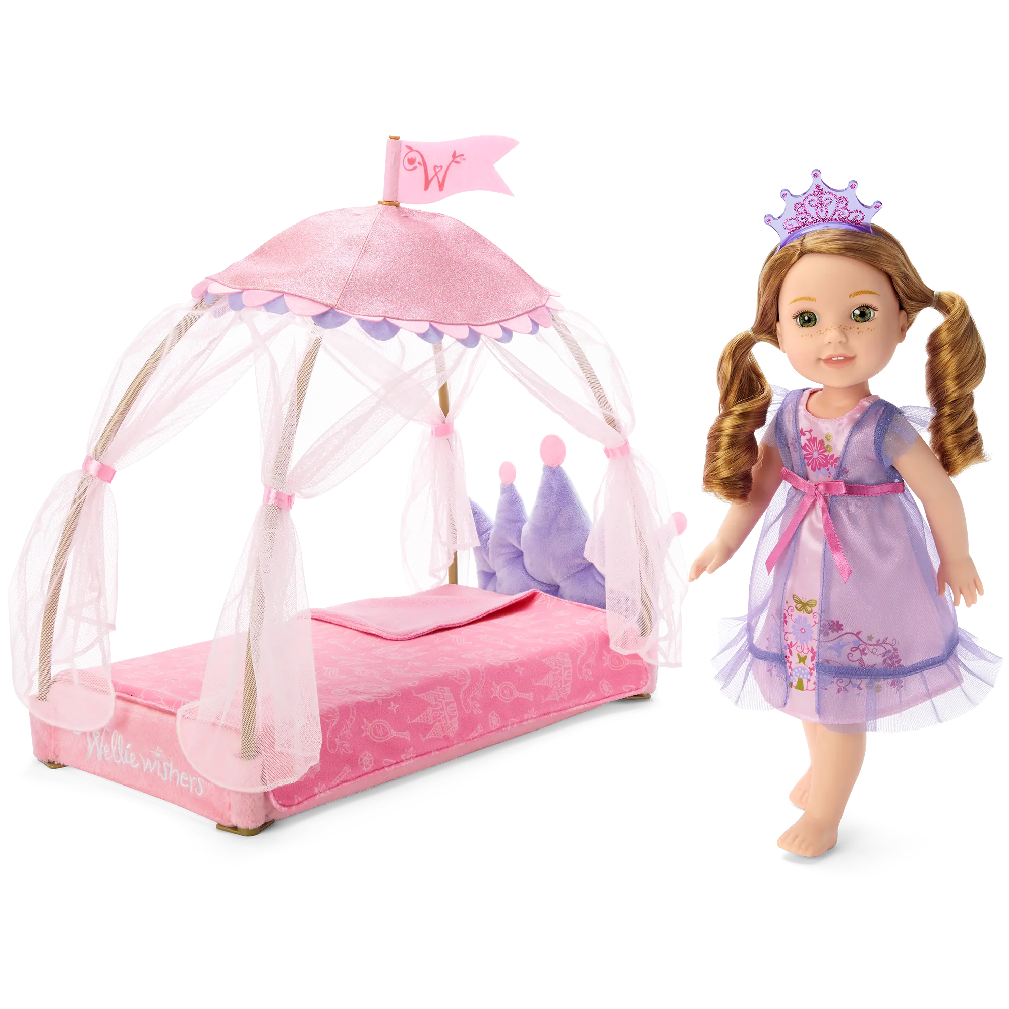 Royal Canopy Bed For Welliewishers Dolls - Image 2