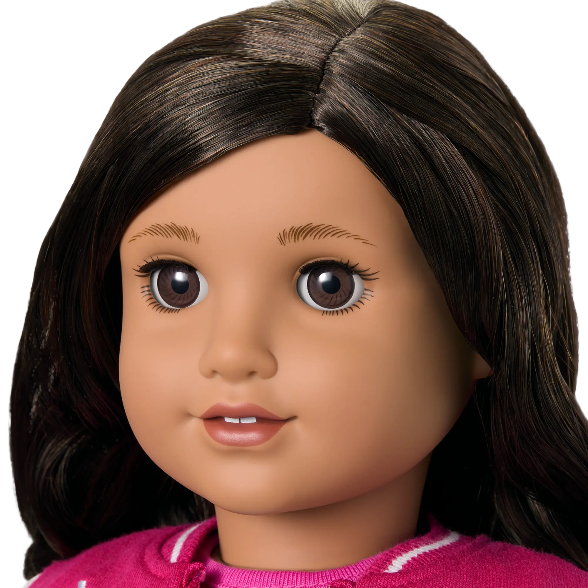 Truly Me 18-Inch Doll #108 With Curly Black-Brown Hair - Image 4
