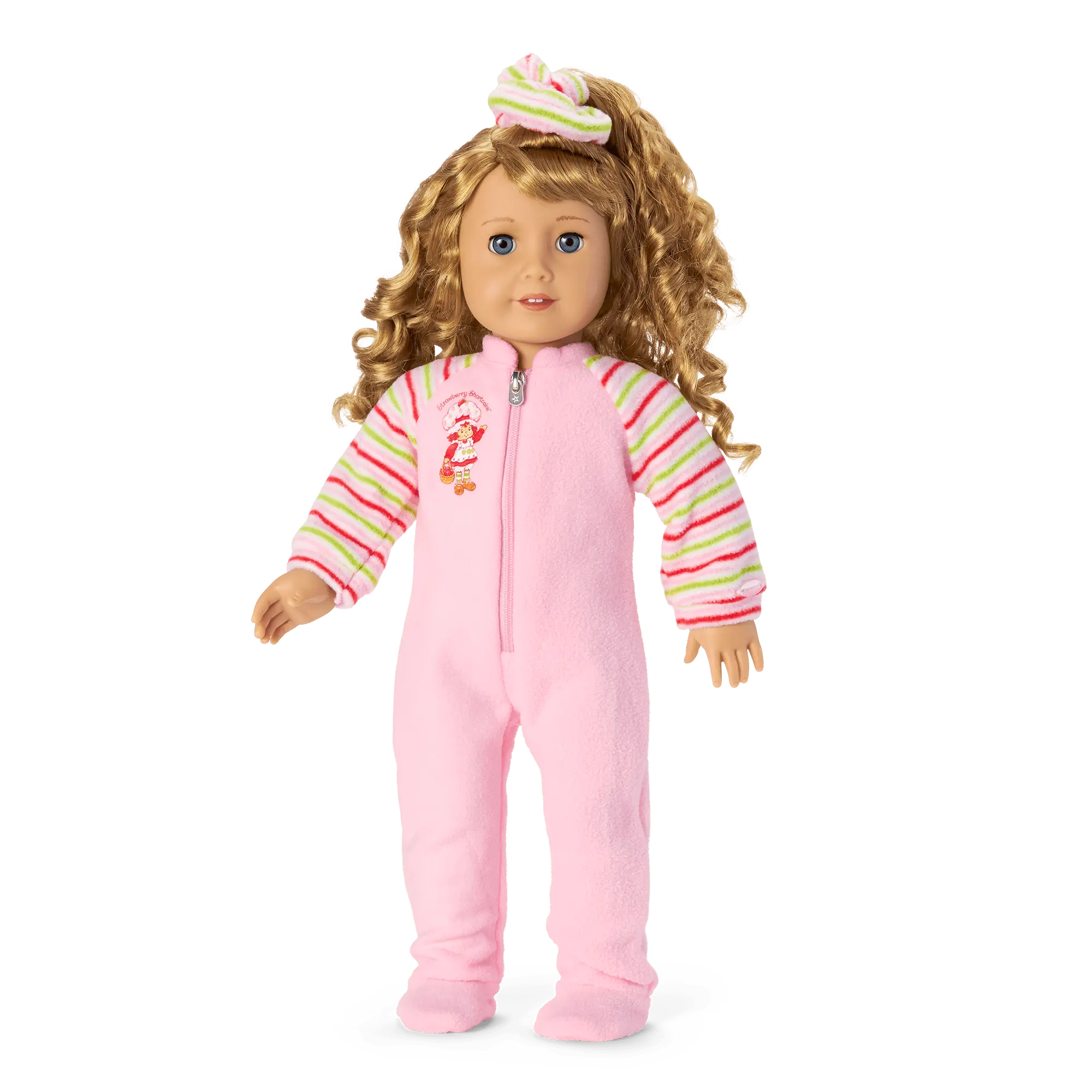 Courtney's Strawberry Shortcake Pjs For Girls & 18-Inch Dolls (Historical Characters) - Image 7
